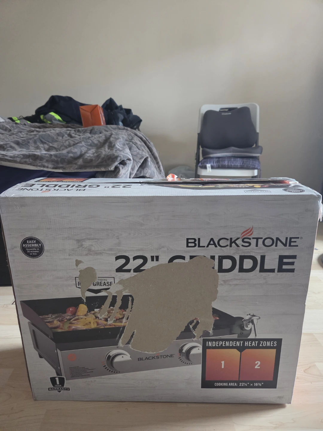 BLACKSTONE 22" GRIDDLE (PROPANE GAS) with Cleaning kit included - photo 4