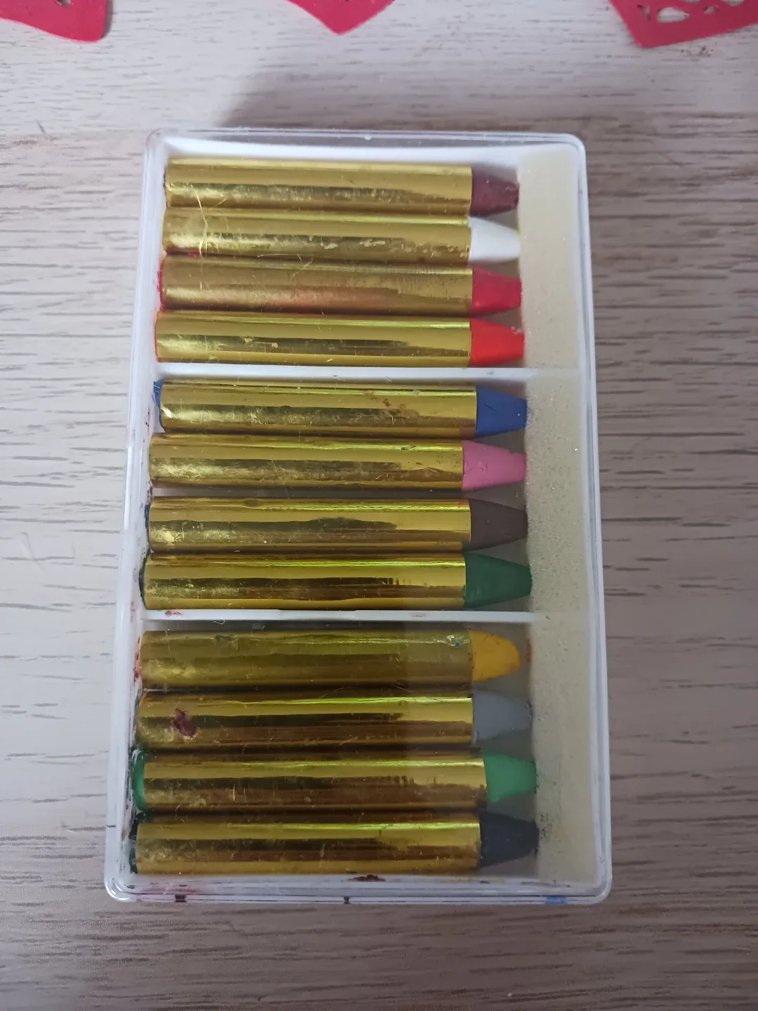 Face painting crayons