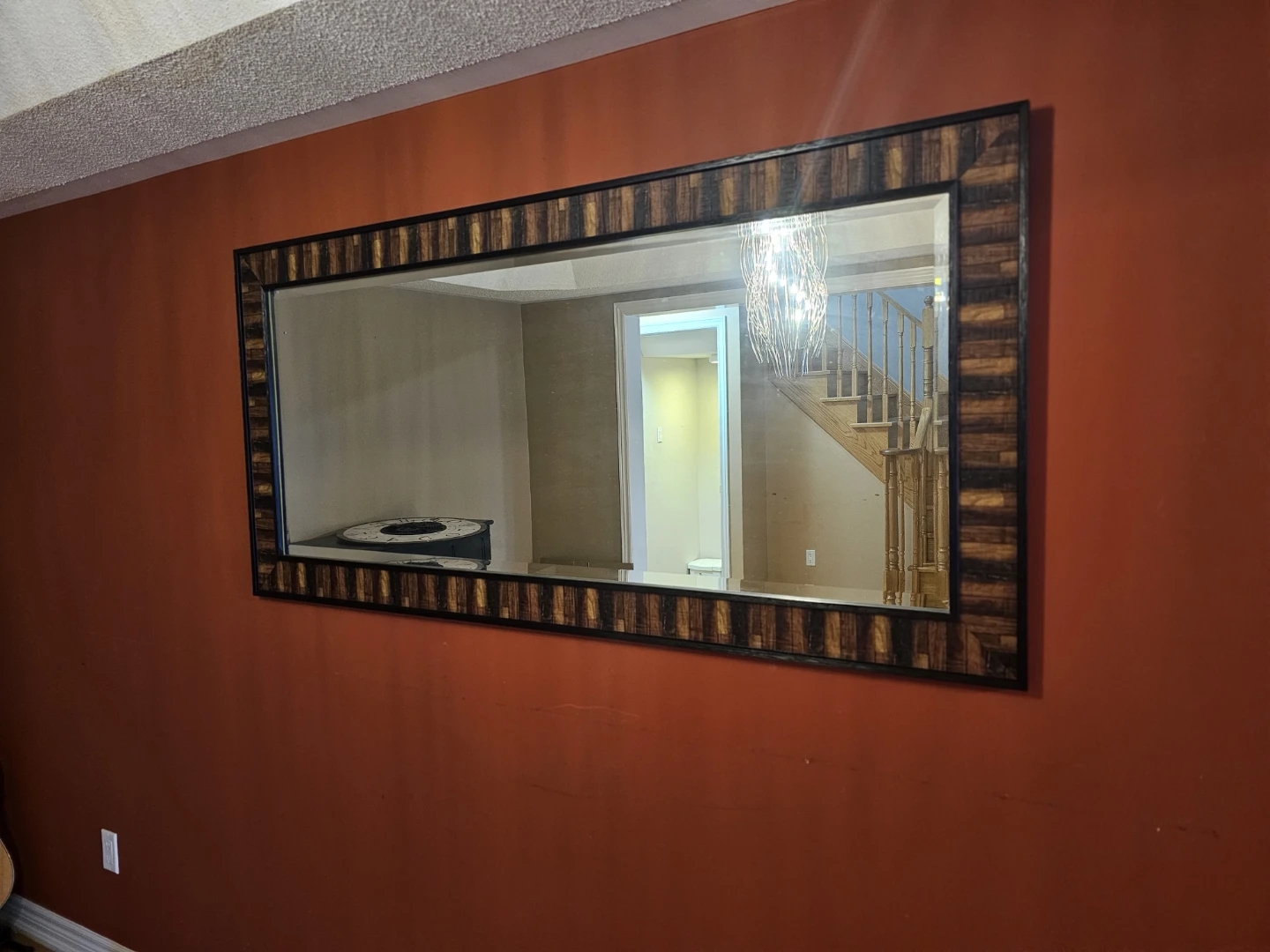 Large Rectangular Wall Mirror - photo 2