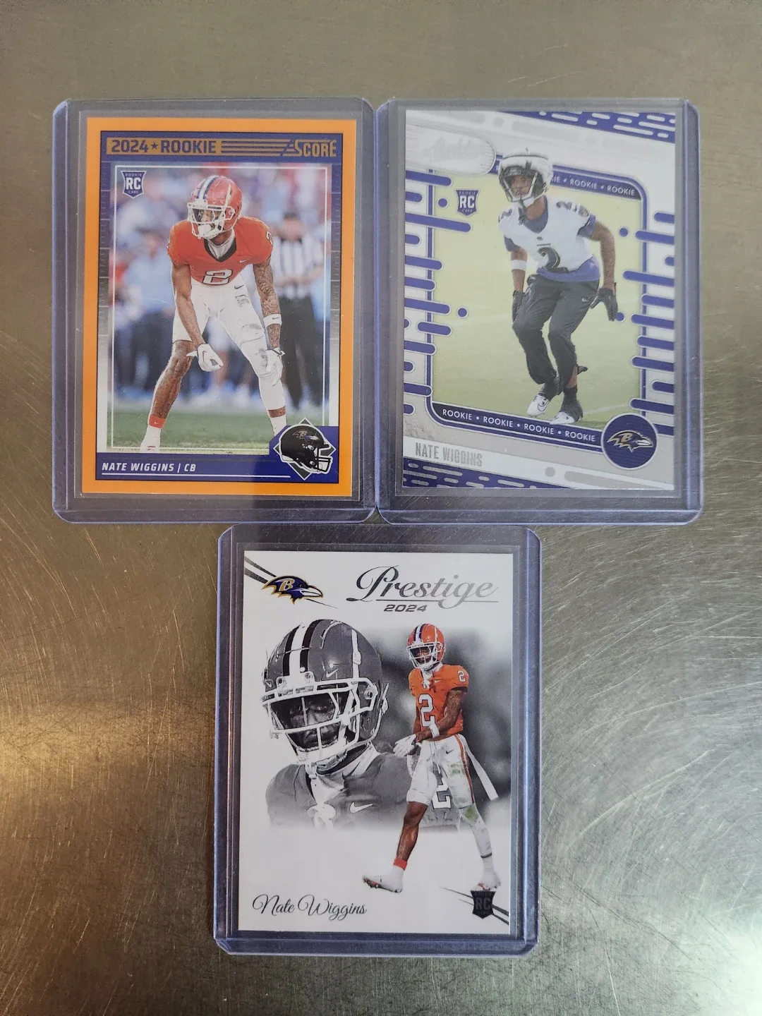 Nate Wiggins Rookie Football Cards - 2024