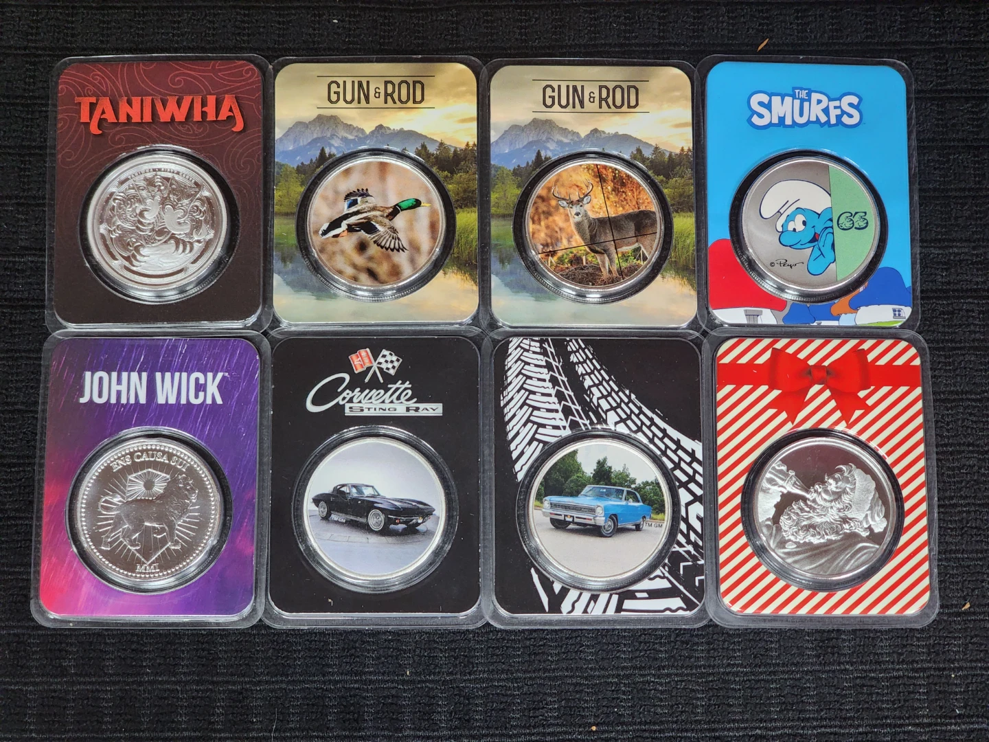Collectible silver Coins