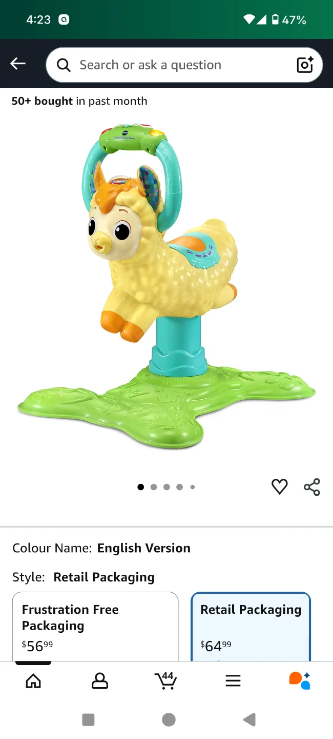 VTech Llama Ride-On Toy