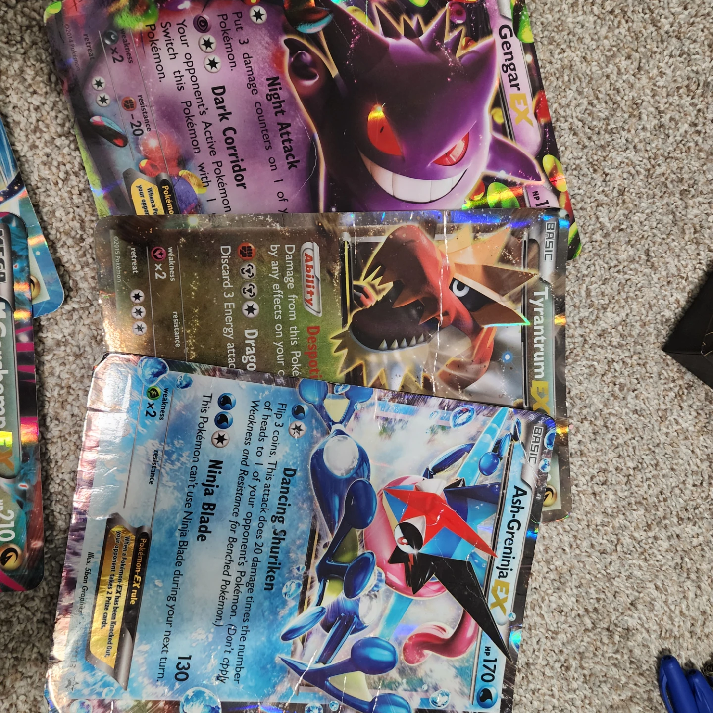 Pokemon Cards - Gengar, Greninja, Arcanine - photo 2