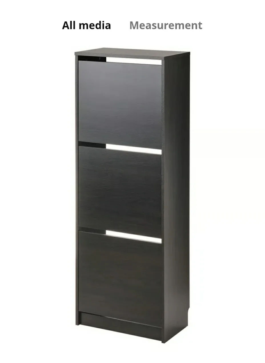 IKEA Shoe Cabinet - Dark Brown image indicator(2)