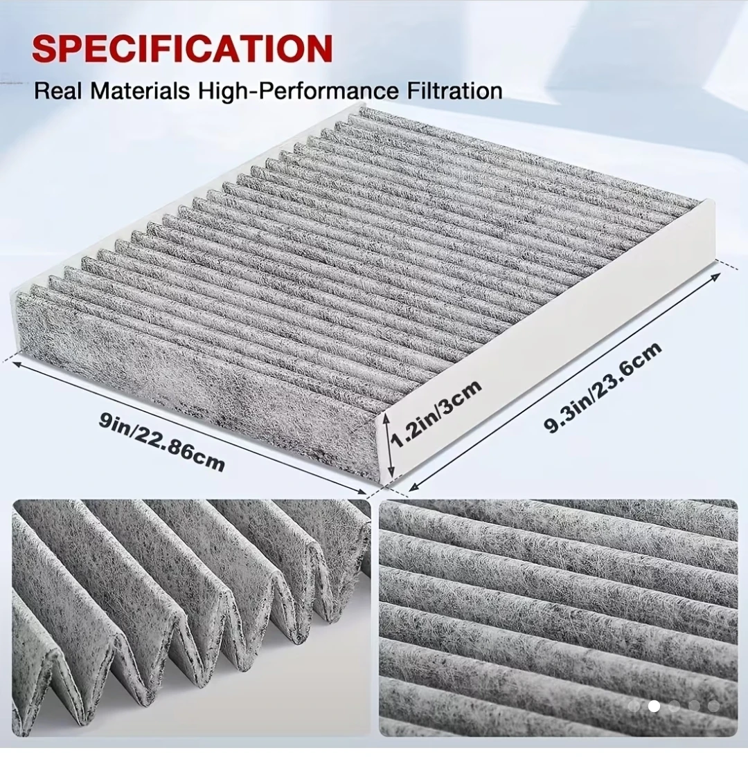 NEW, Air Filter CRV CR-V Civil, Activated Charcol, HEPA - photo 5