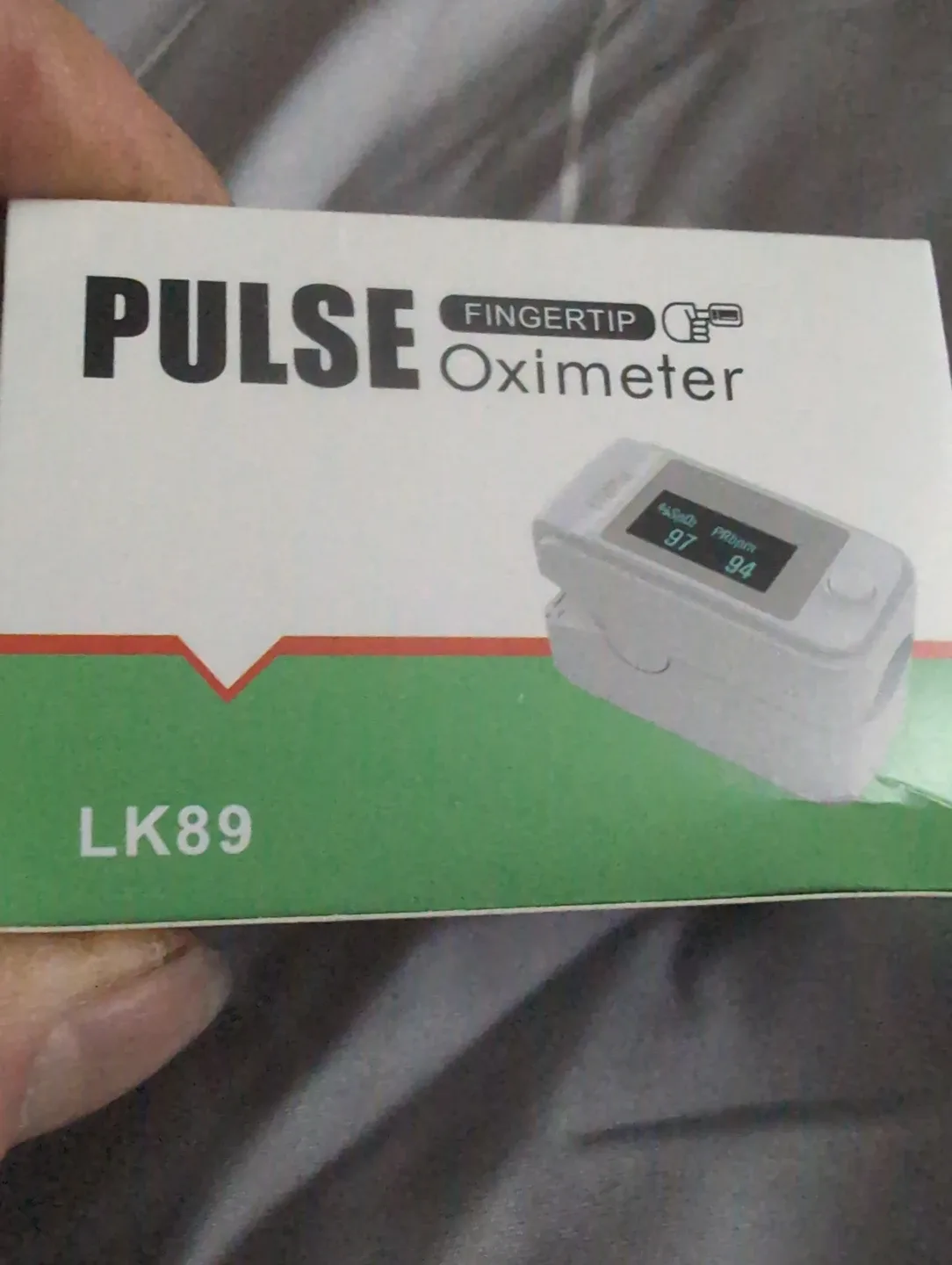 Pulse Fingertip Oximeter LK89 - New in Box!