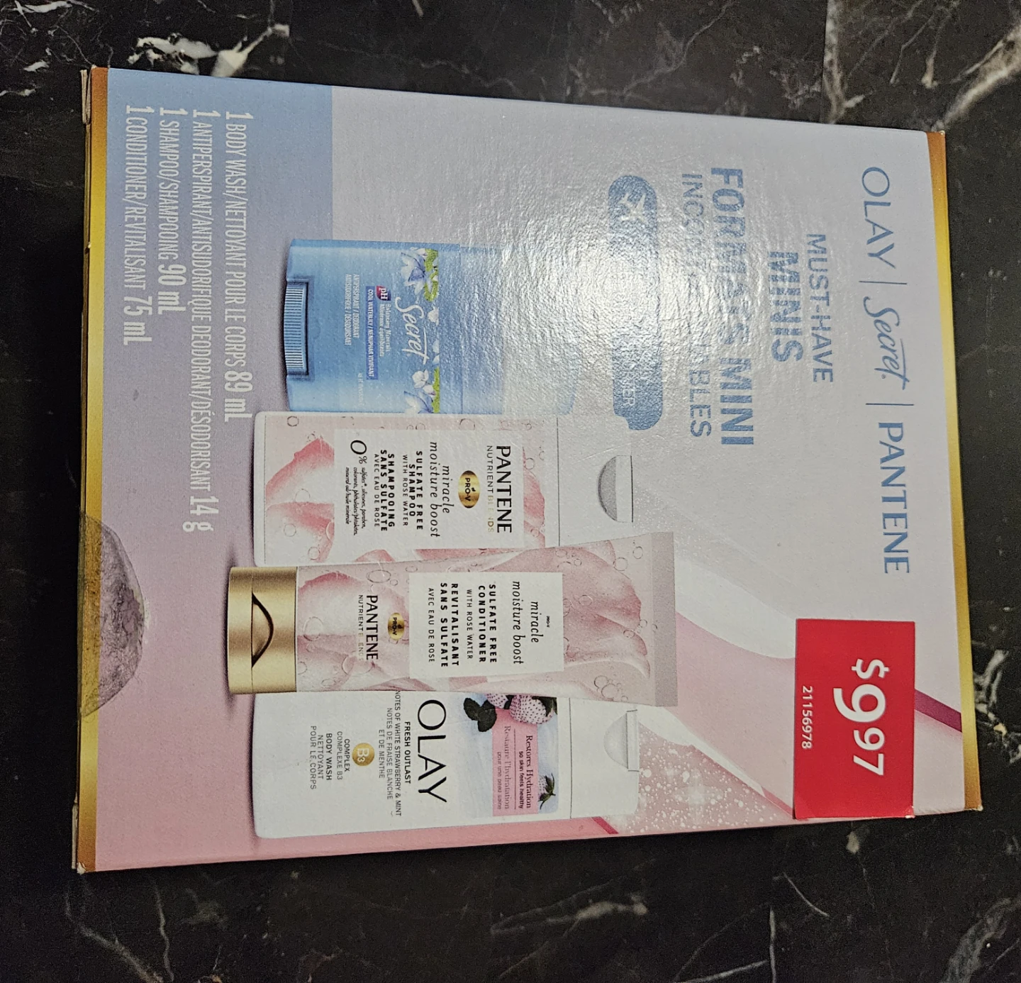 Olay, Secret, Pantene Must-Have Minis Gift Set - photo 3