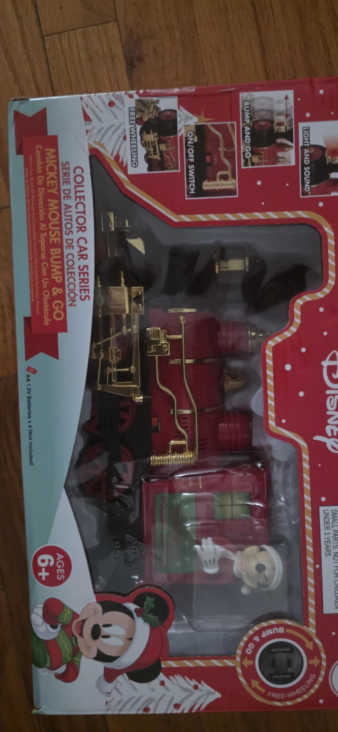 Disney Mickey Mouse Bump & Go Train Set, Ages 6+