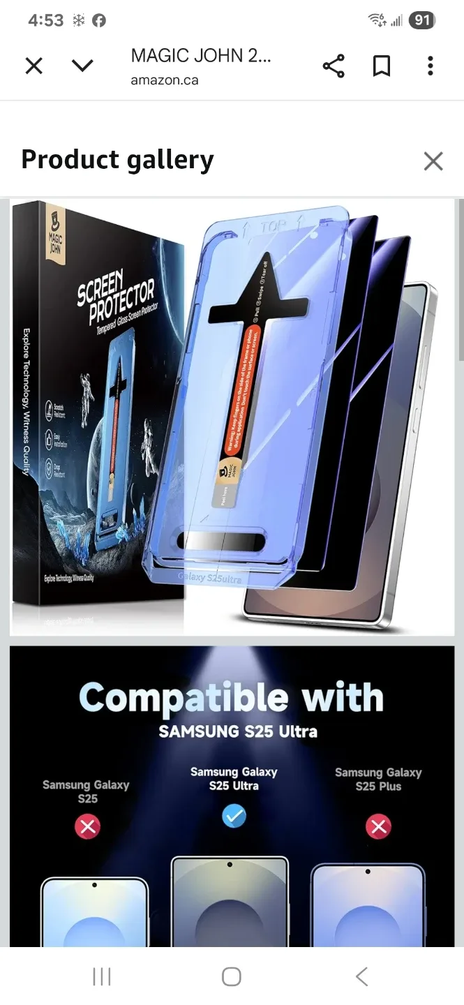 Magic johns iphone 16 Pro screen protector