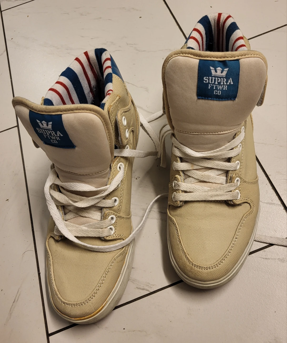 Supra FTWR CO High-Top Sneakers - Size 9