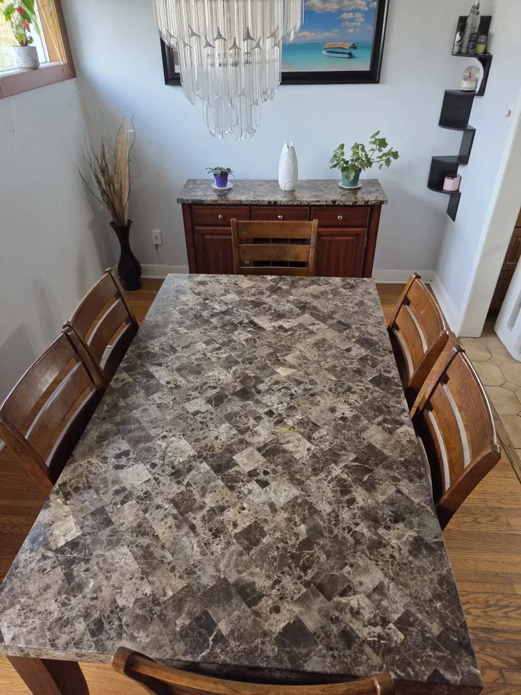 Dining Room Set with Table and Chairs image indicator(2)