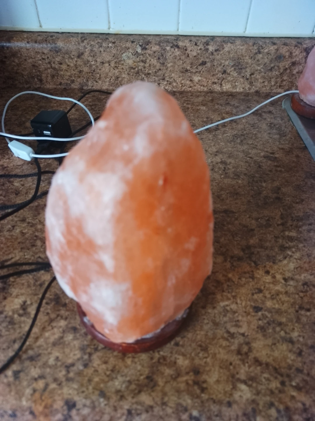 Himalayan Salt Lamp with Charger - photo 2