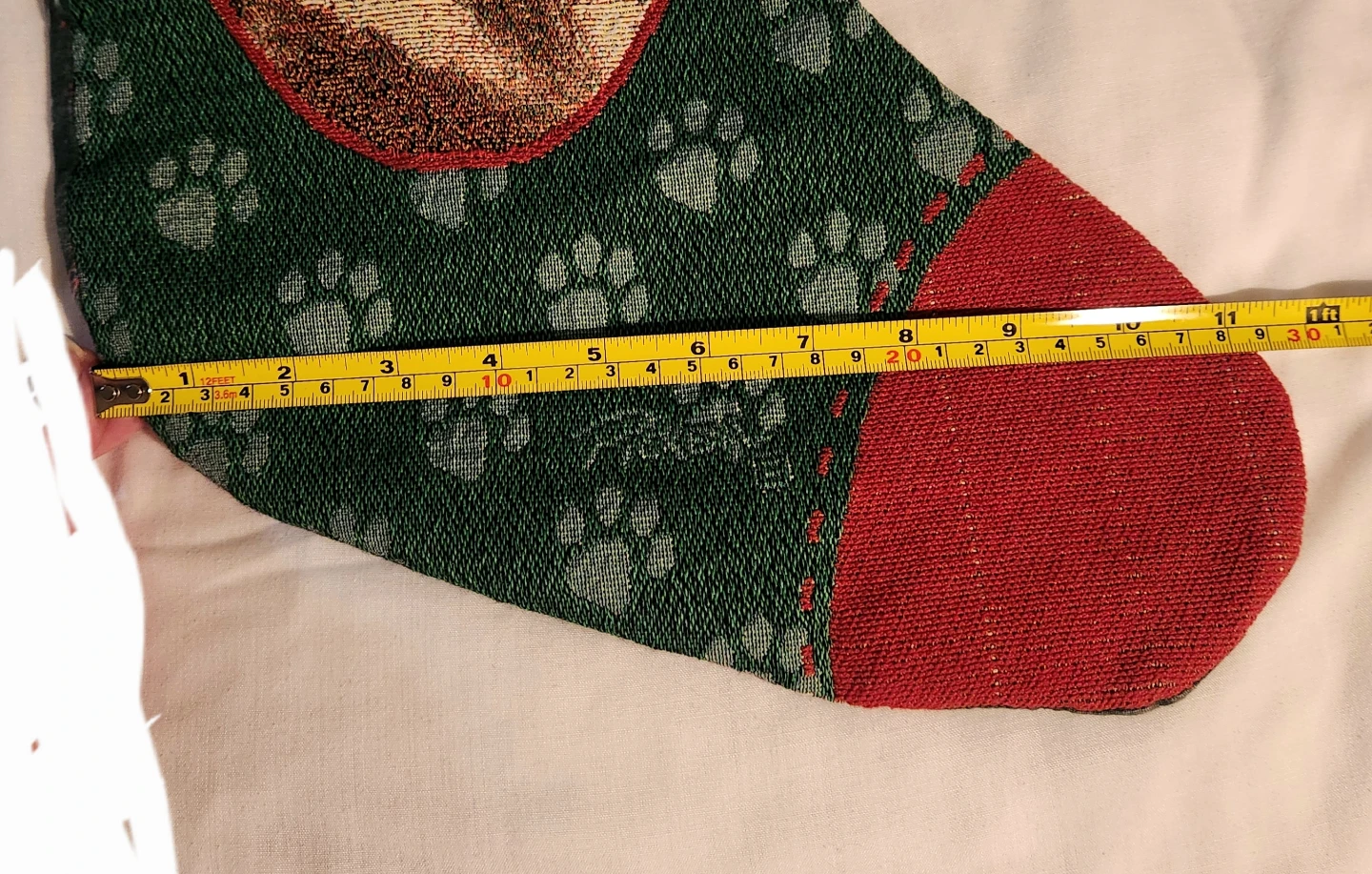 German Shepherd 18inch Christmas Stocking - photo 5