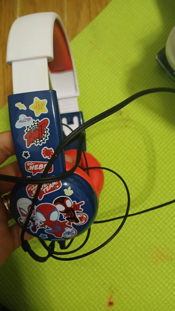 Marvel Spiderman Kids Headphones - photo 2
