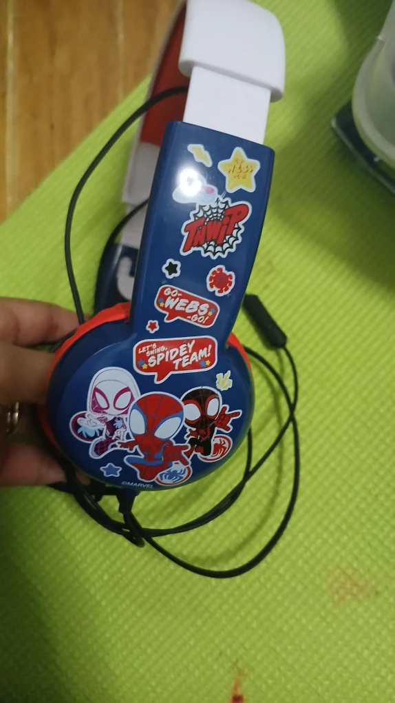 Marvel Spiderman Kids Headphones - photo 3