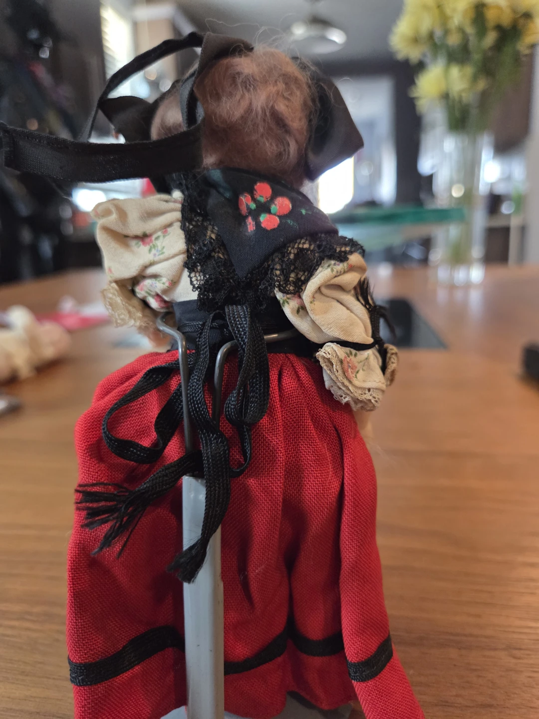 Antique doll,composition - photo 3