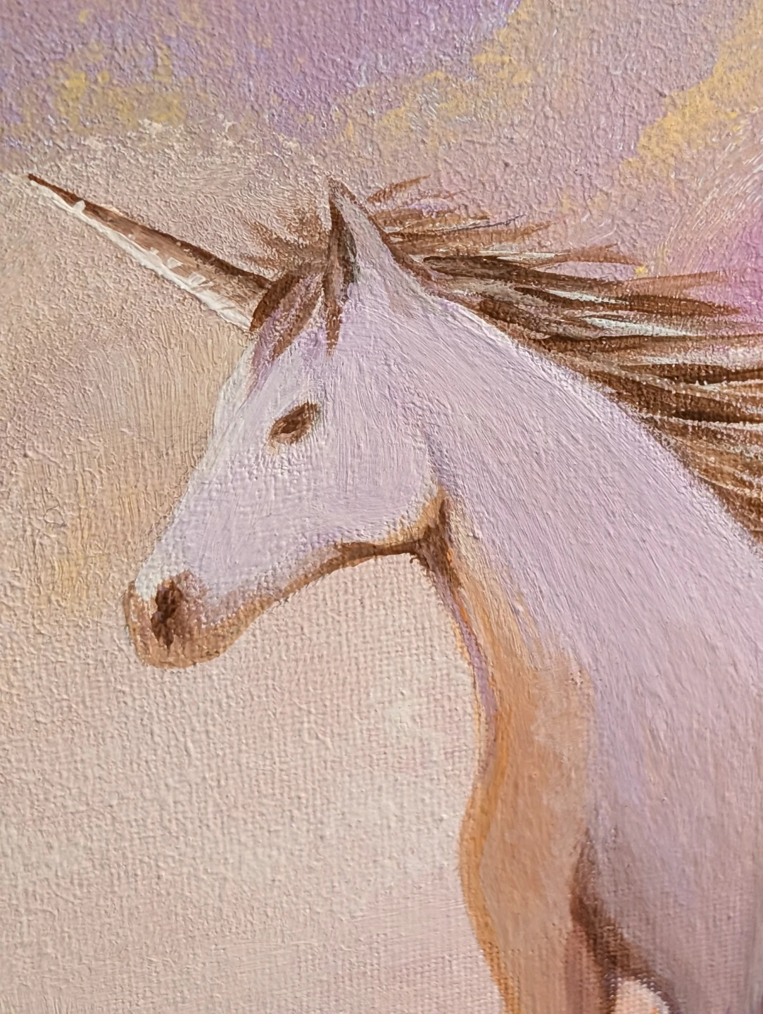 Unicorn Painting on Canvas 🦄 - photo 4