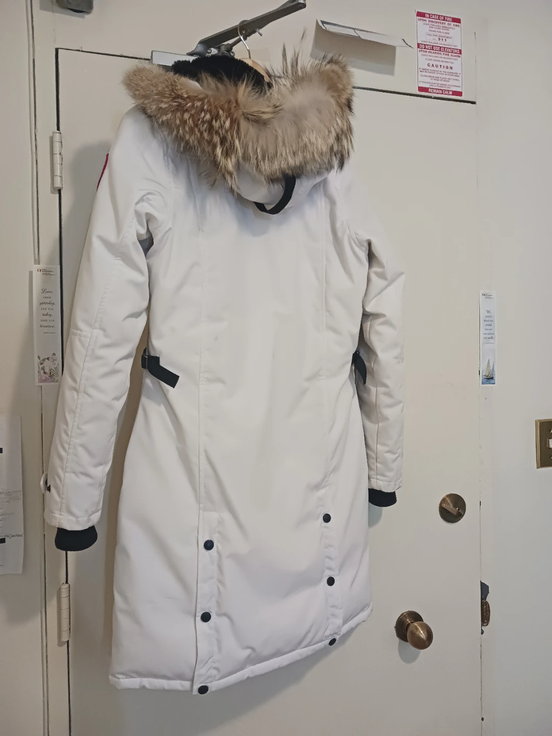 Canada Goose Coat - White, Size M/M - photo 2
