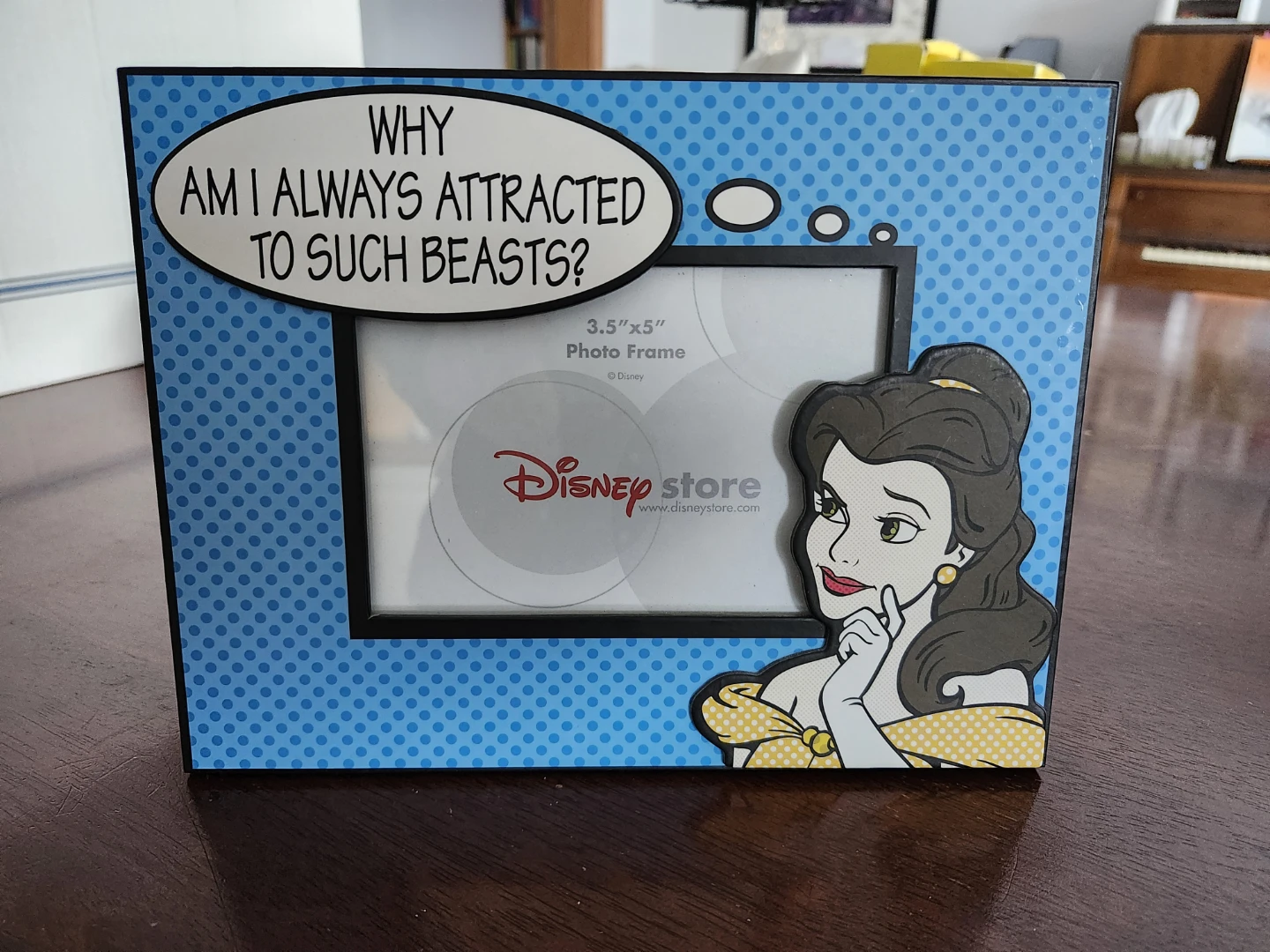 Disney Store Beauty and the Beast Photo Frame