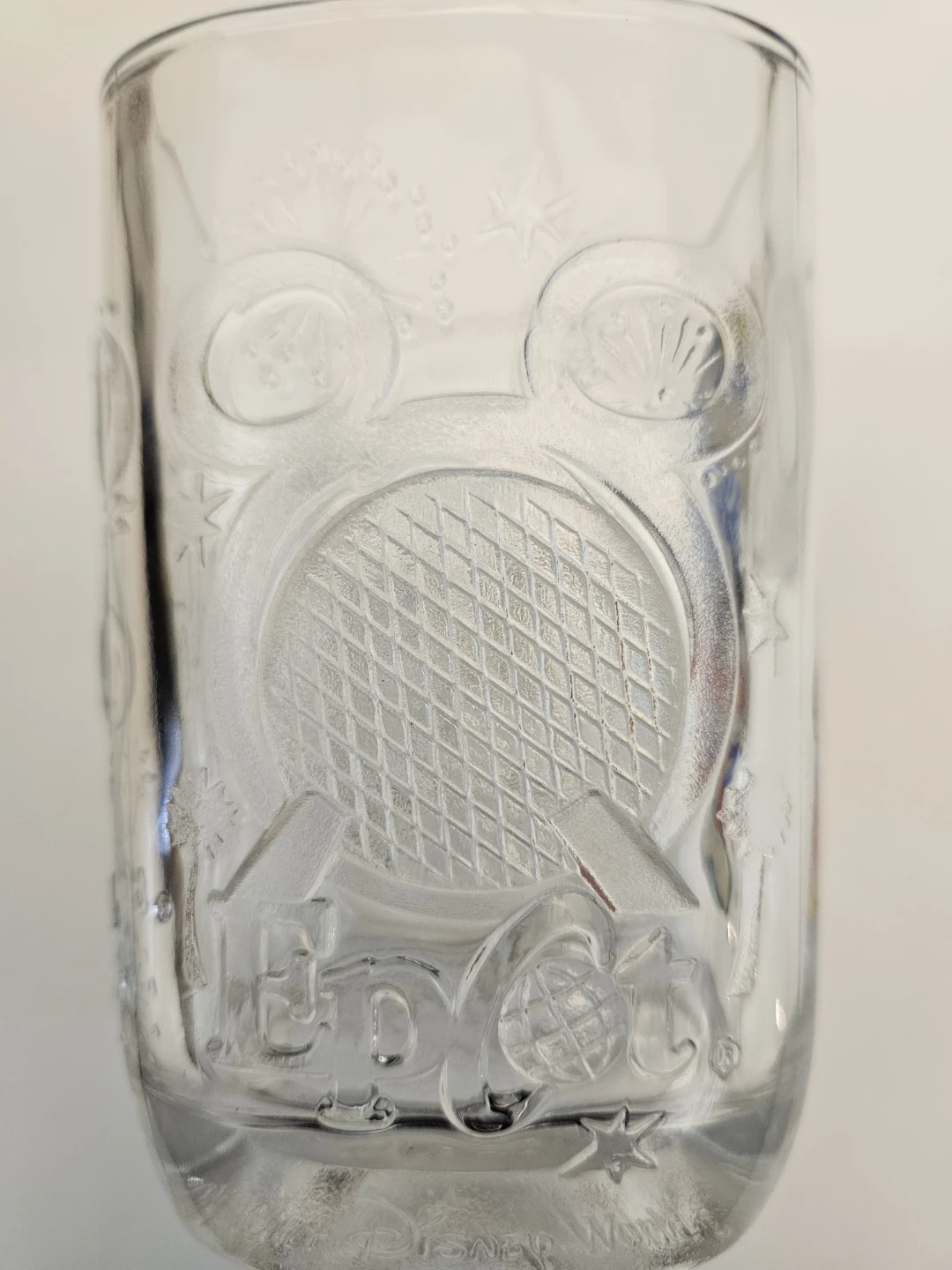 Disney World Glass Mickey Mouse Magic Millennium Celebration - photo 2
