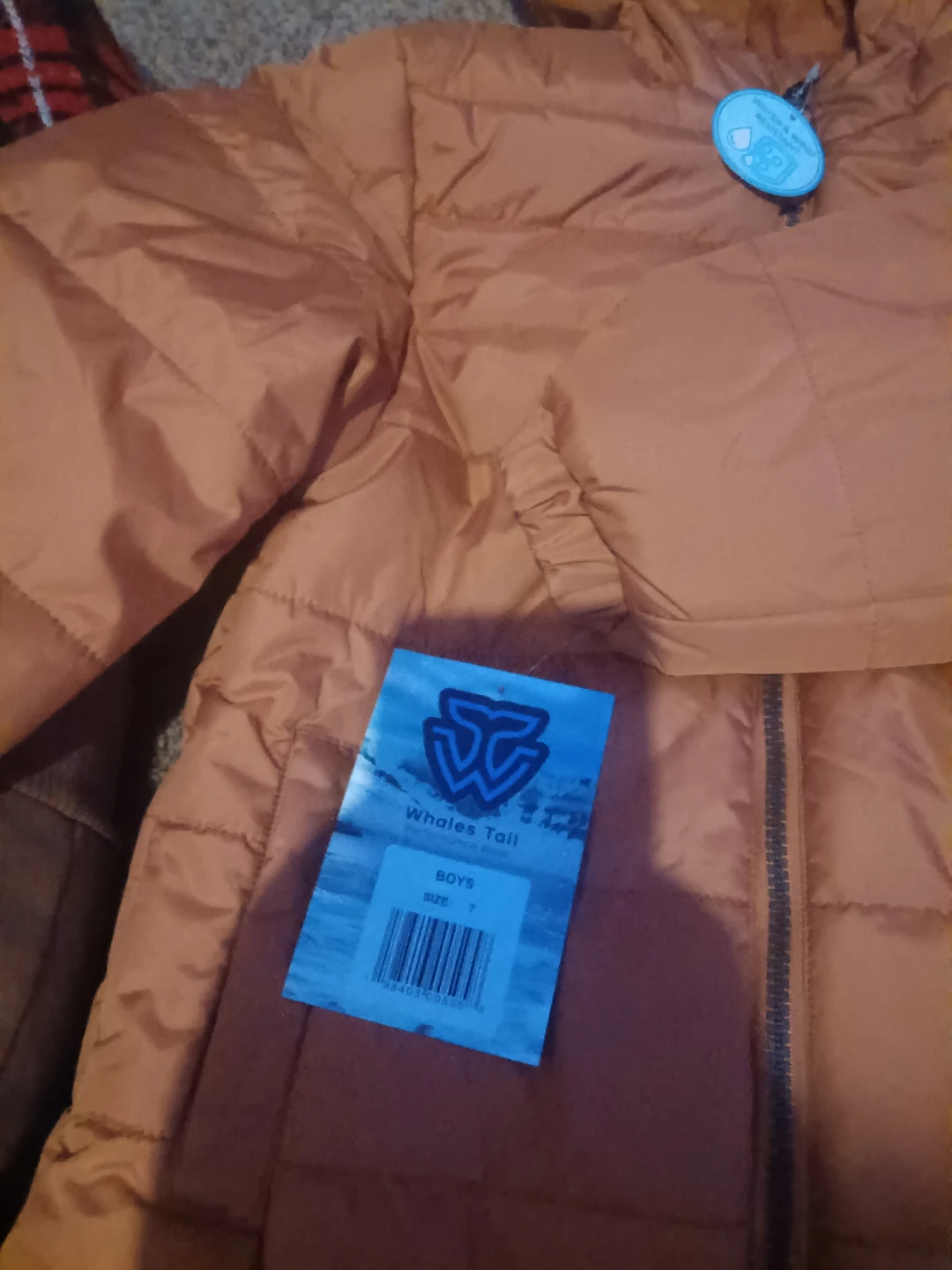 Whales Tail Boys Size 7 Puffer Jacket - photo 4