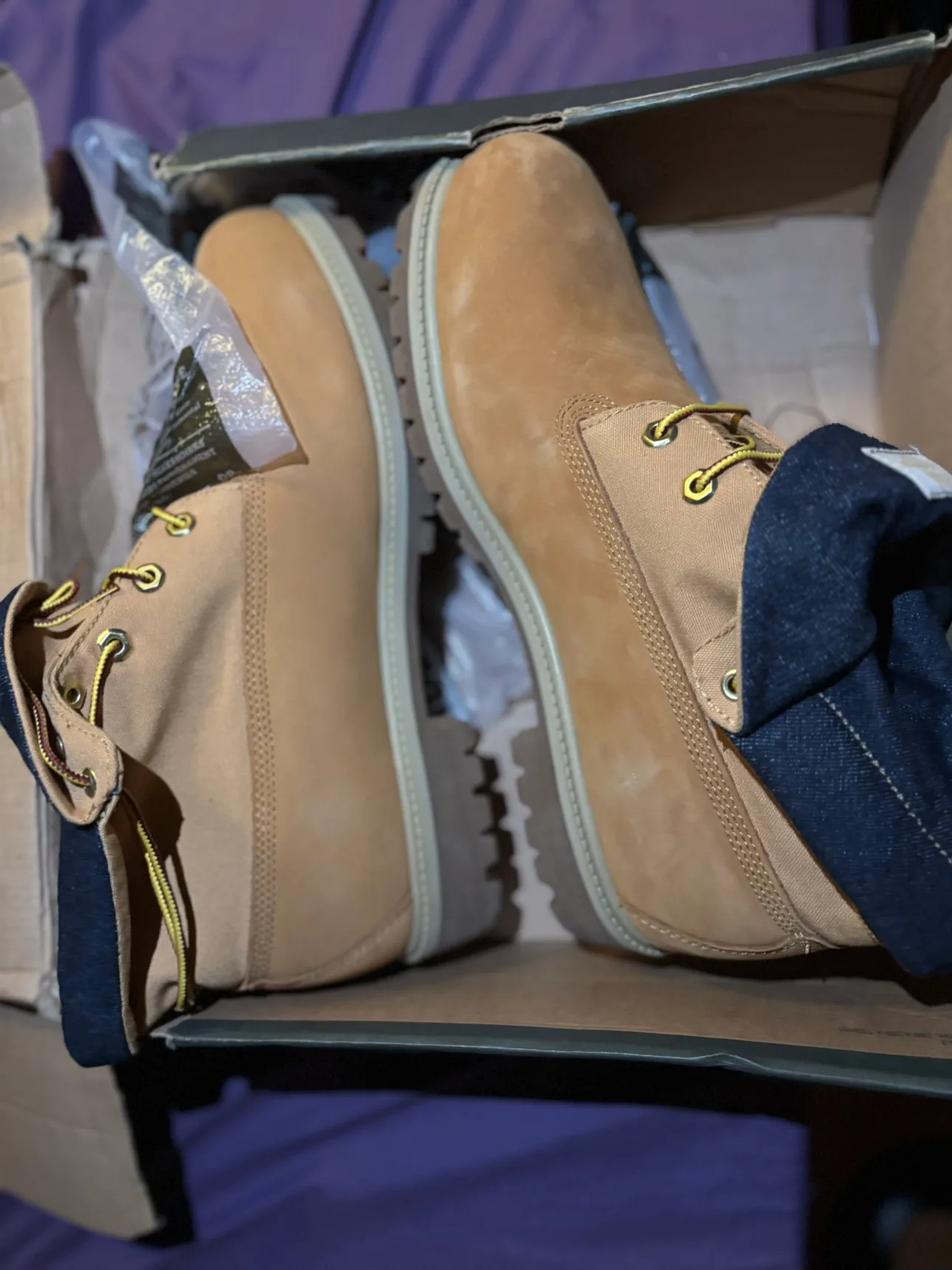 TIMBERLAND HERITAGE ROLL TOP BOOT WHEAT