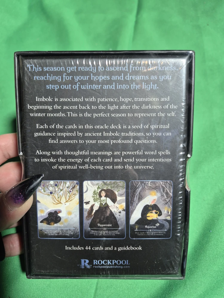 Seasons of the Witch Imbolic Oracle Cards, Rockpool - photo 2