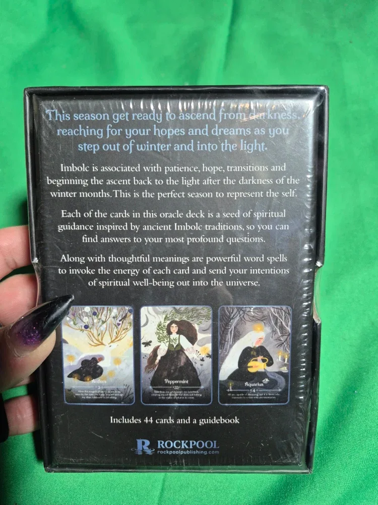 Seasons of the Witch Imbolic Oracle Cards, Rockpool image indicator(2)