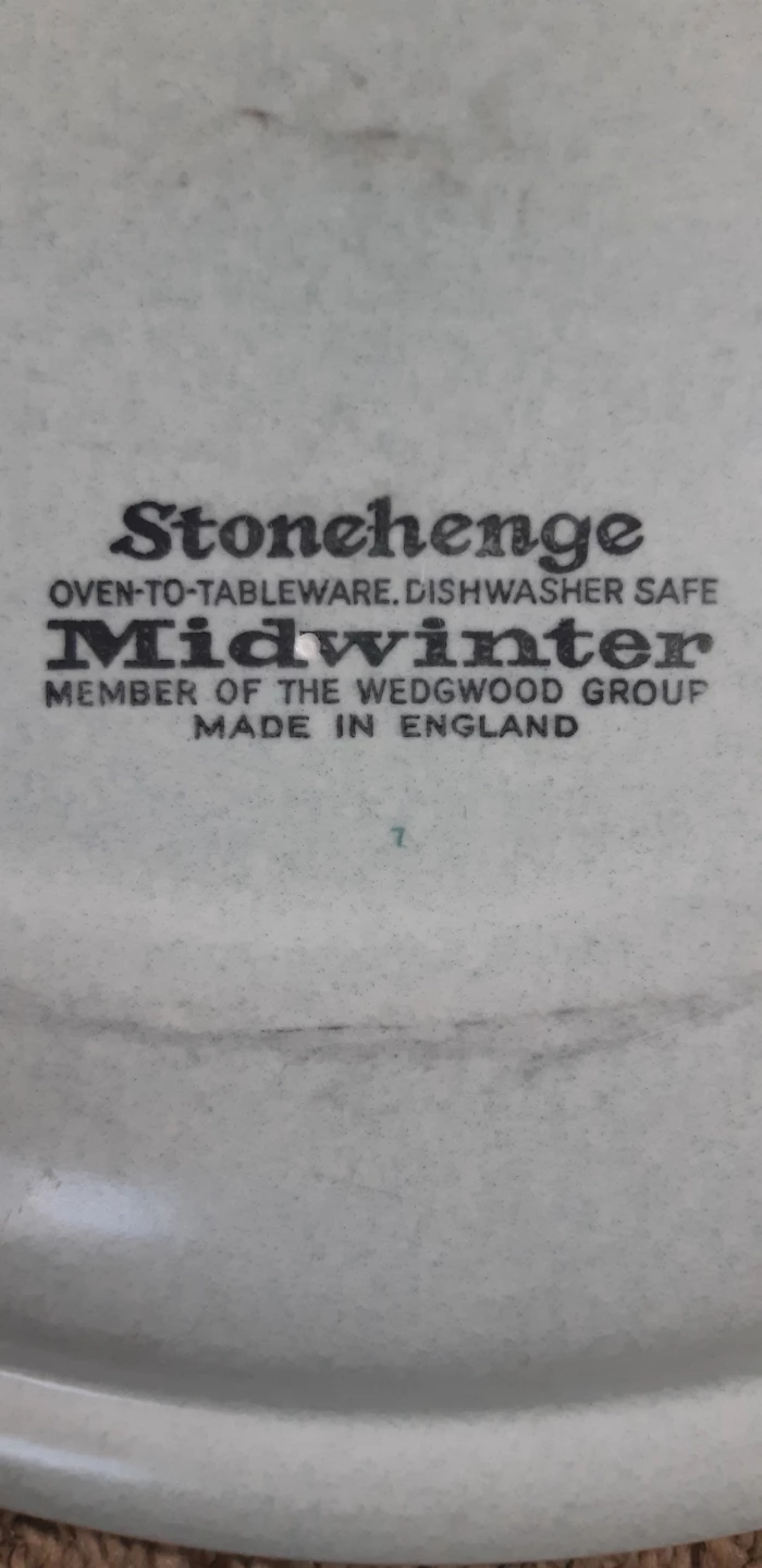 Midwinter Stonehenge Plate - photo 2