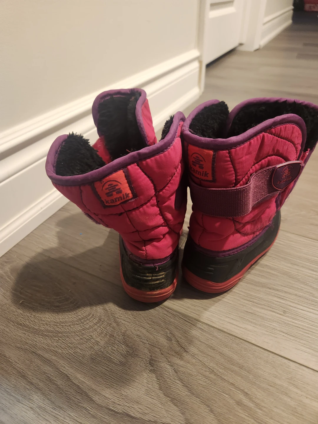 Kamik Pink & Purple Snow Boots - Size 10 - photo 4