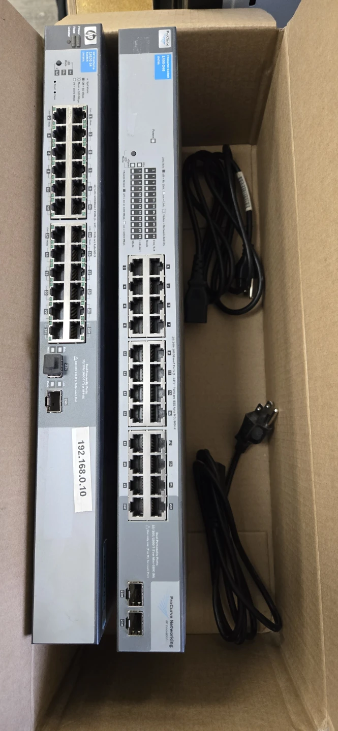 HP ProCurve 1810G-24 & 1400-24G Switches - photo 2