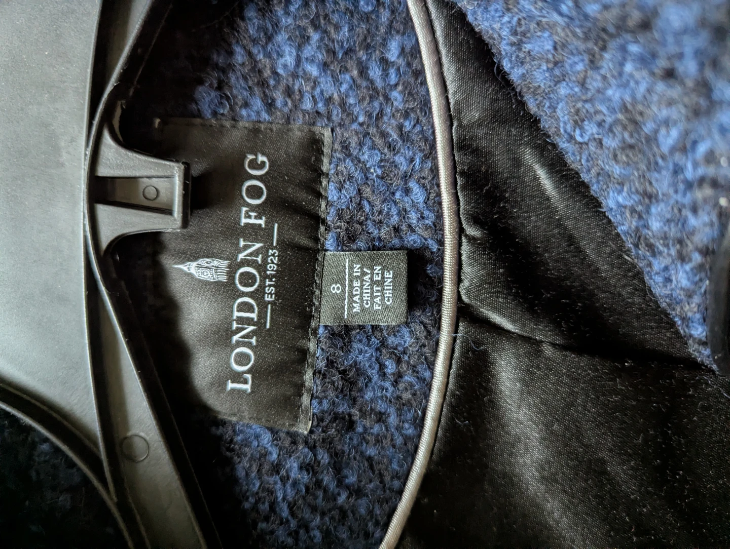 London Fog wool blend coat - photo 2