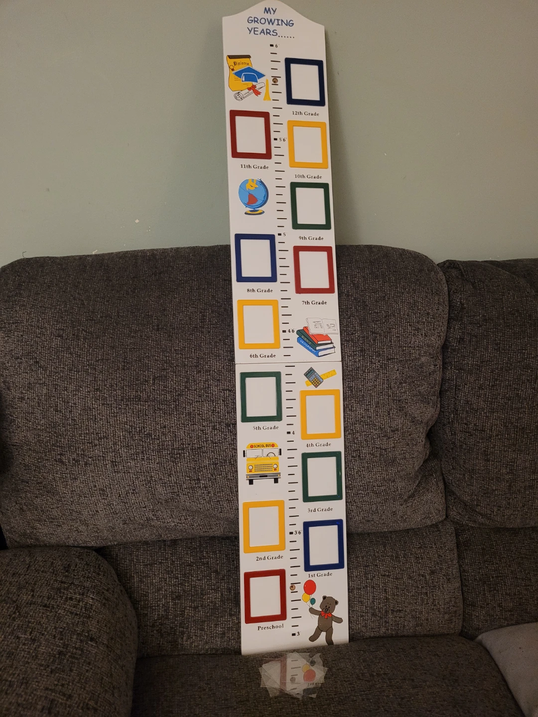 My Growing Years Photo Frame Height Tracker - photo 2