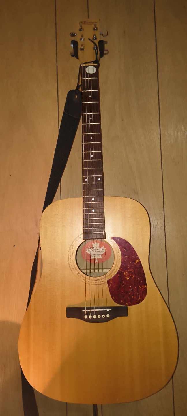 Norman Expedition Nat Solid Spruce SG EQ Guitar