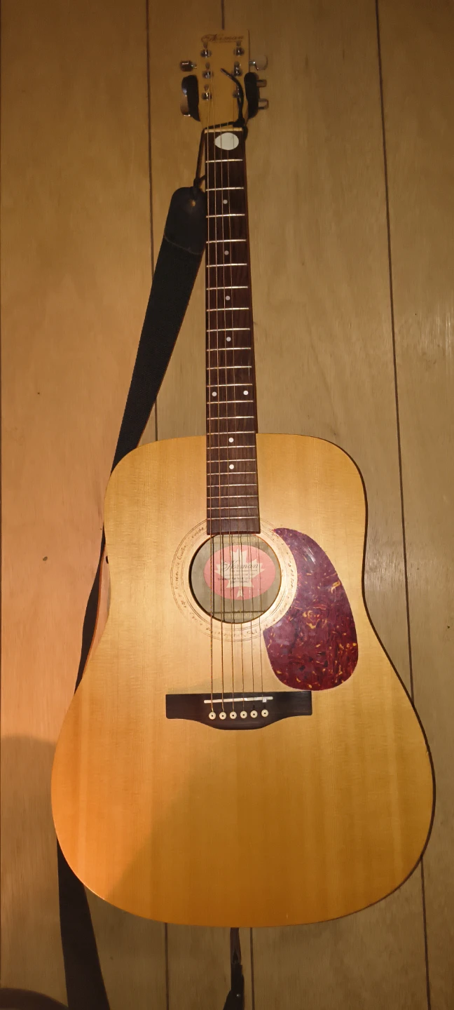 Norman Expedition Nat Solid Spruce SG EQ Guitar - photo 5