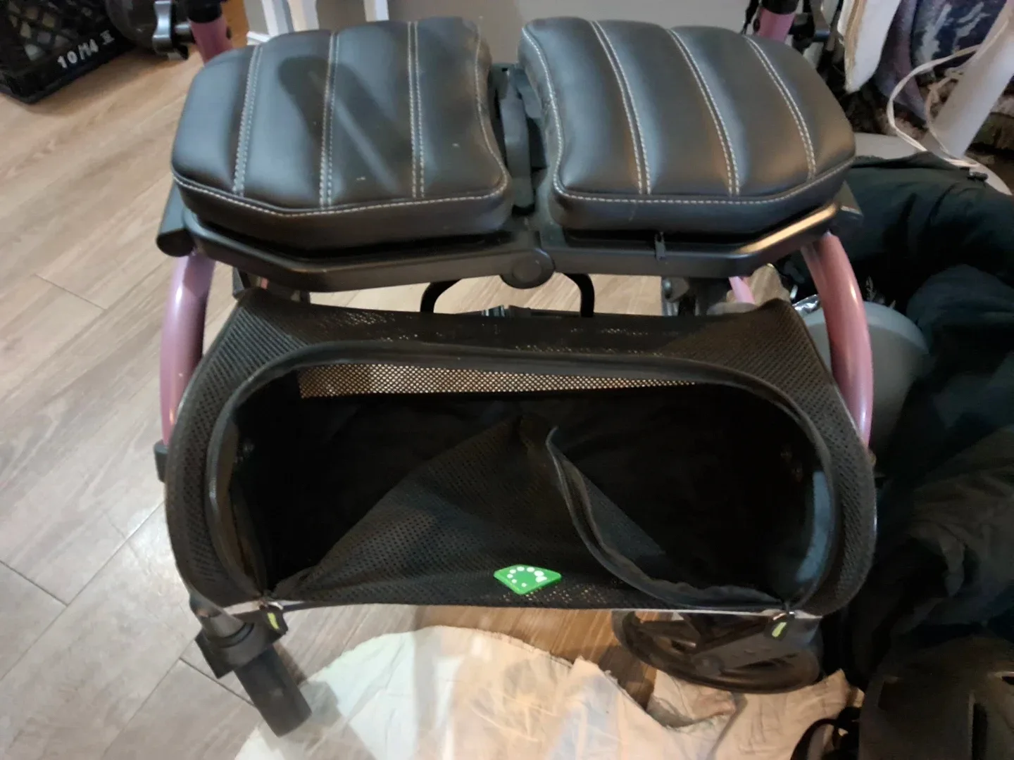 #Cleanoit Evolution Walker with Seat & Basket image indicator(2)