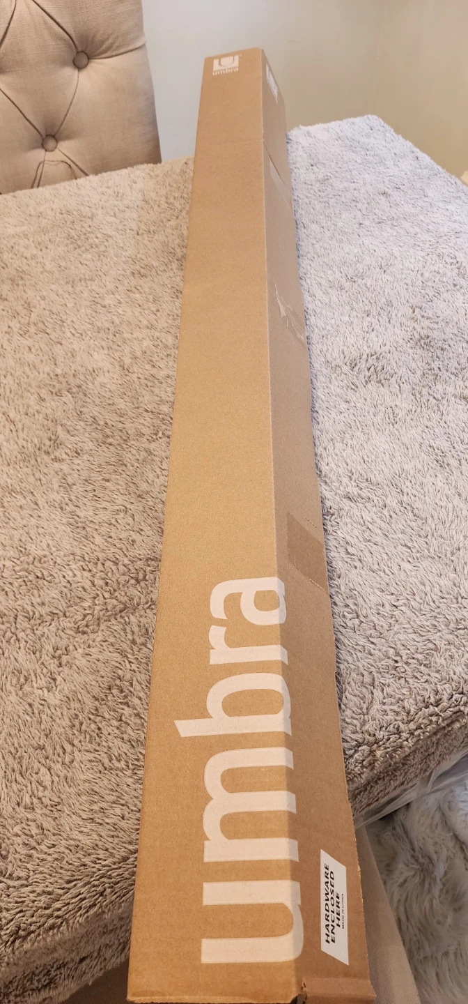 Umbra Bronze Curtain Rod Set, New in Box!