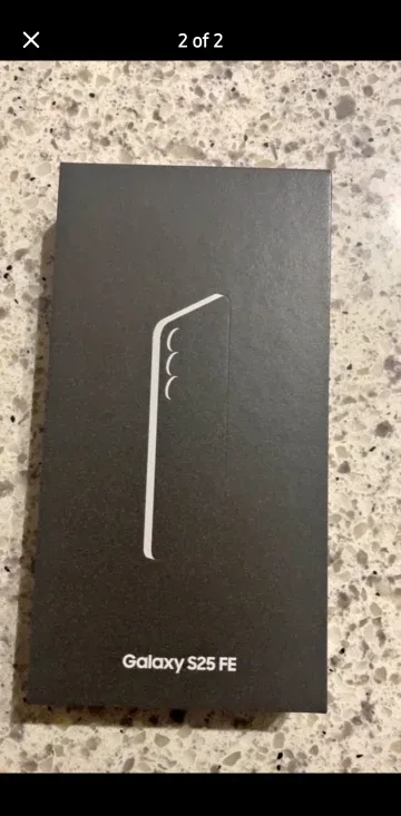 AVAILABLE SAMSUNG Galaxy S25 FE 128GB SEALED box image indicator(3)