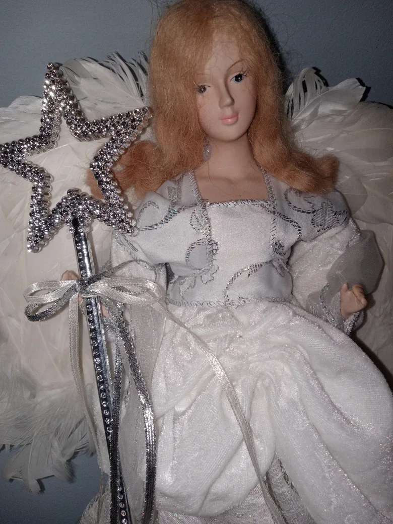 Kurt Adler Christmas Angel tree topper