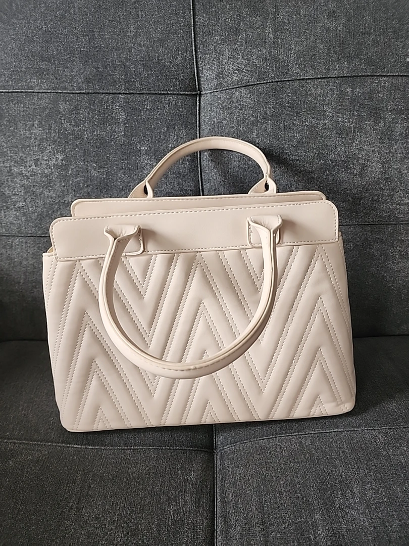Jenny Fairy Beige Quilted Handbag - photo 2
