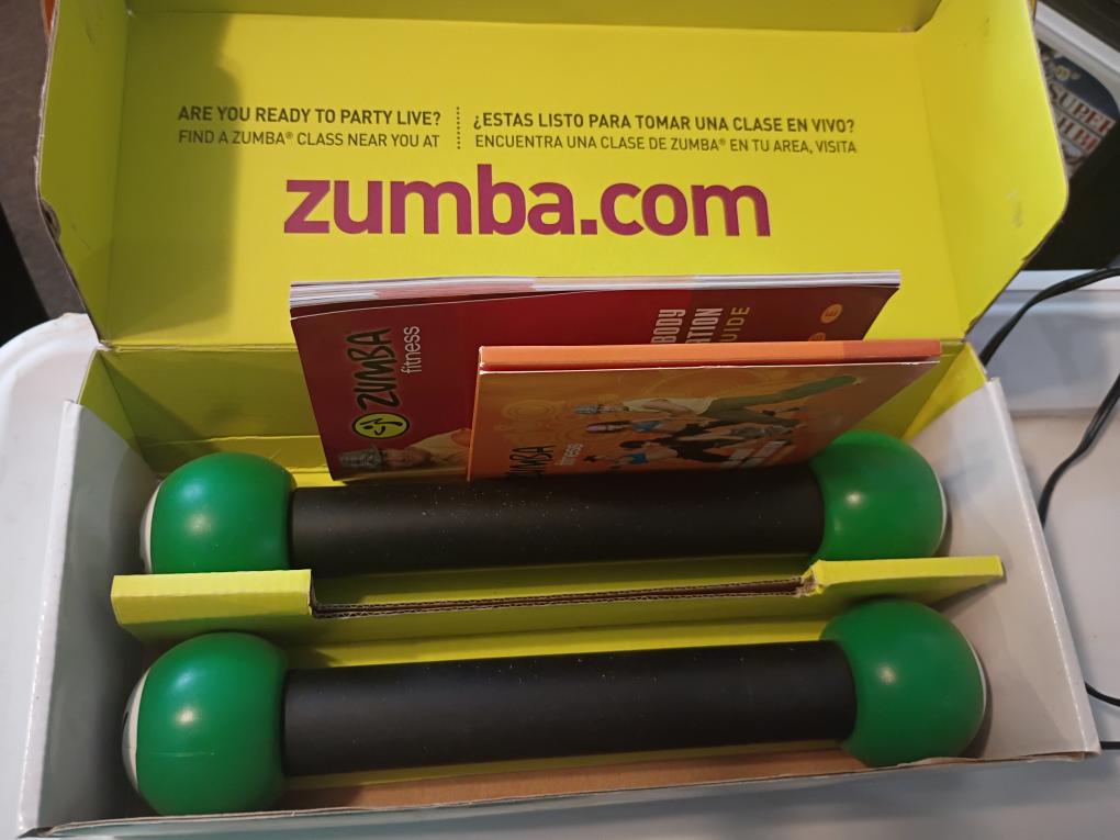 #Cleanout Zumba exercise kit