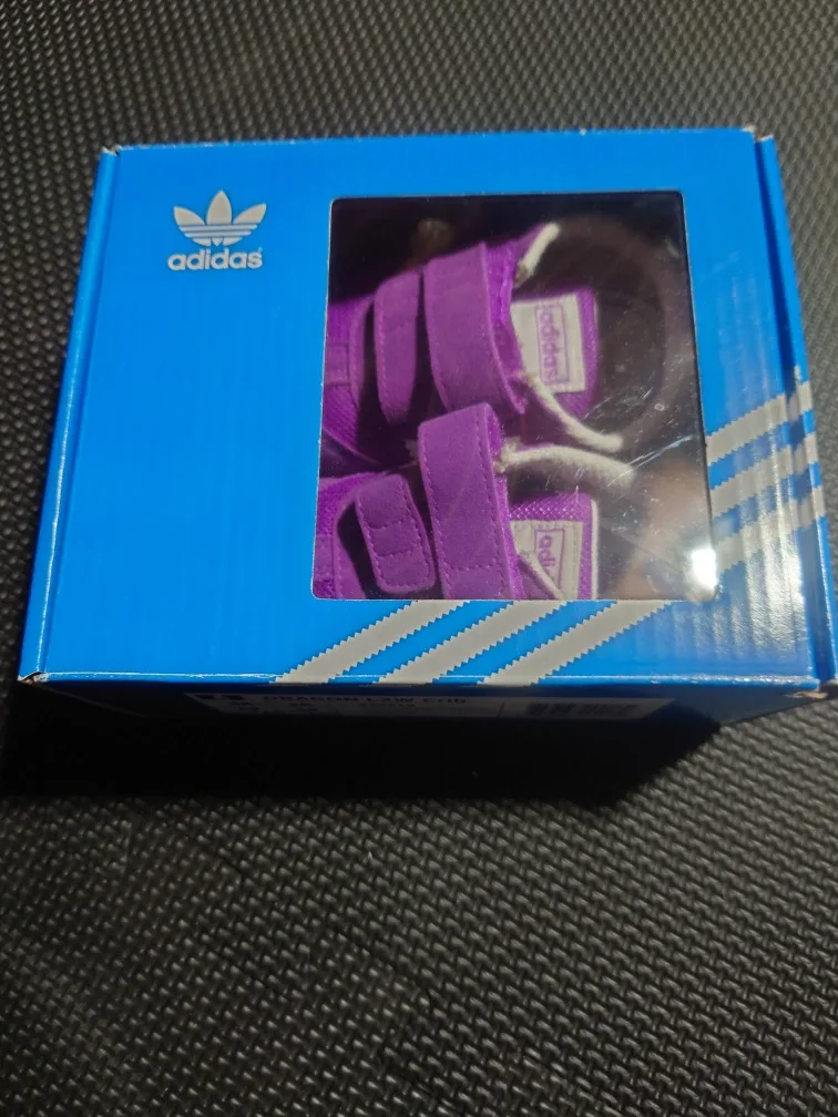 Adidas Dragon L2W Crib Shoes - Size 3K - Purple