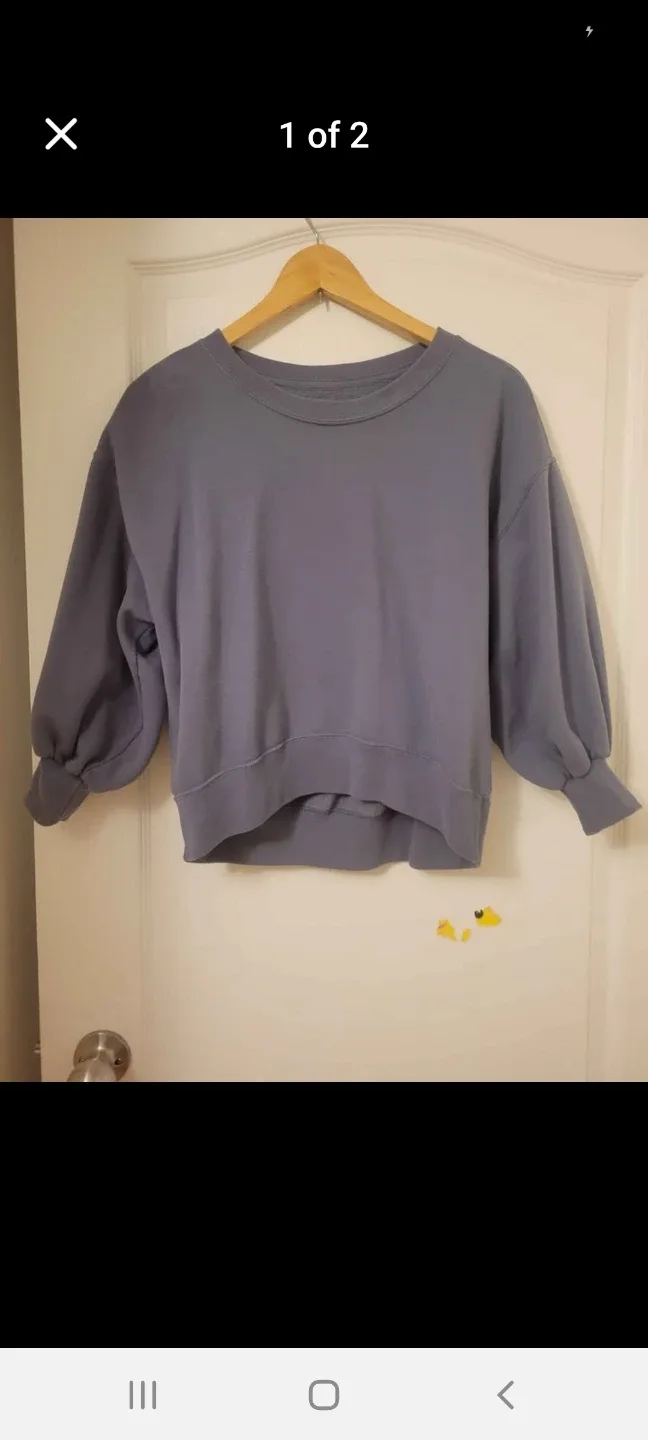 Abercrombie & Fitch Soft A&F Collection Sweatshirt - S