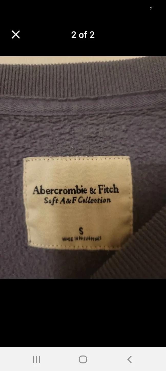 Abercrombie & Fitch Soft A&F Collection Sweatshirt - S image indicator(2)