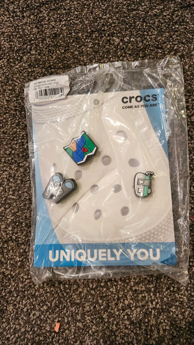 New Crocs Jibbitz Charms - On the Lookout 3 Pack