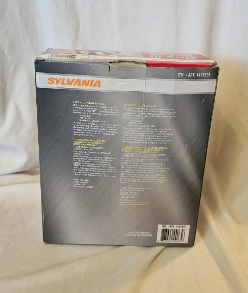 Pure White Sylvanna Stay-Lit Platinum LED Mini Lights image indicator(5)