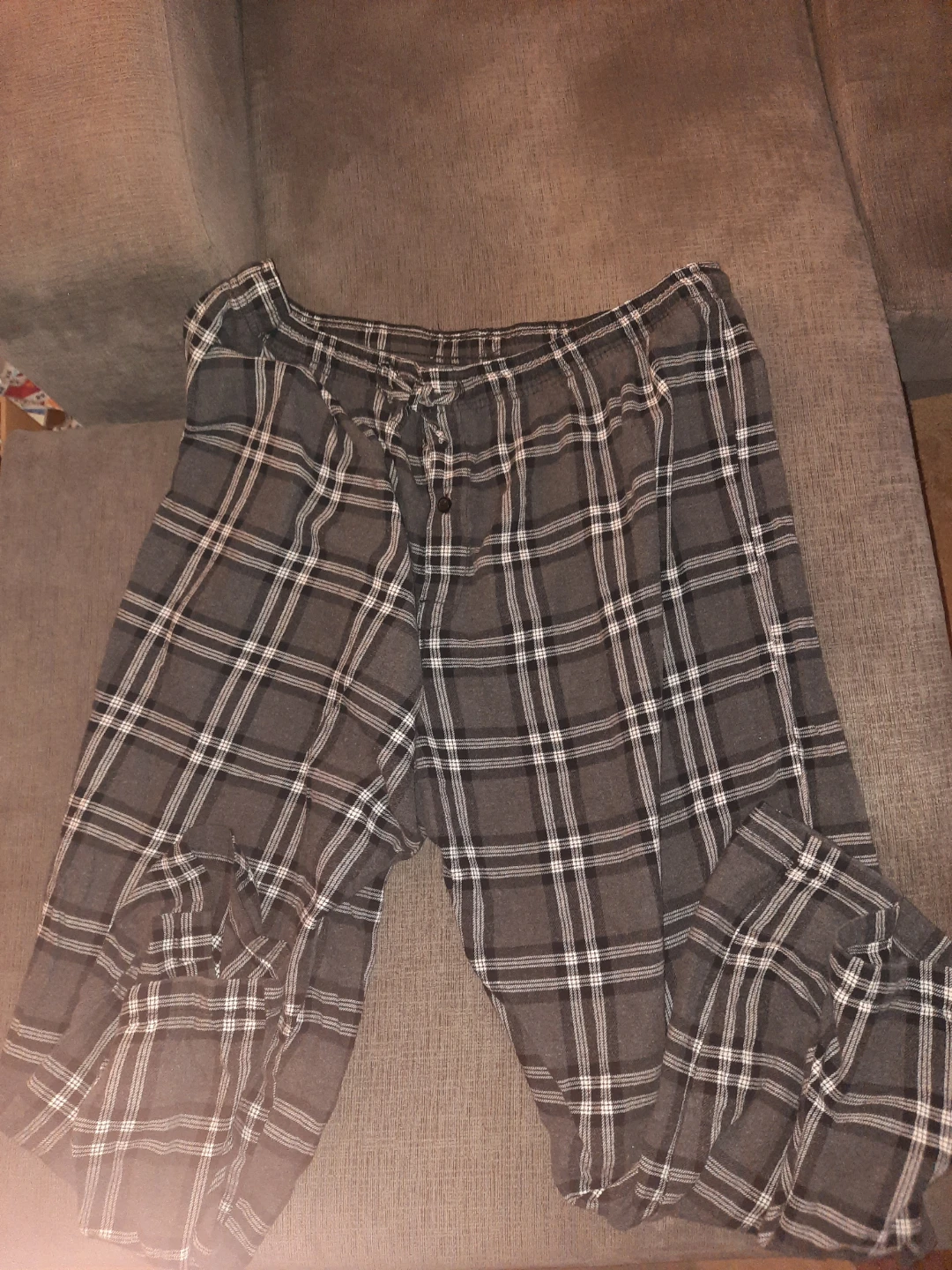 Plaid lounge pants pick up in st.albert