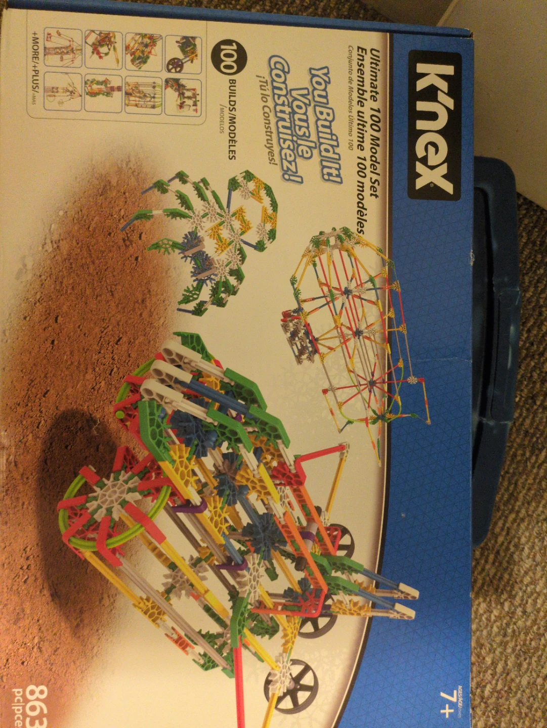 Knex Ultimate 100 Model Set (863 Pieces)