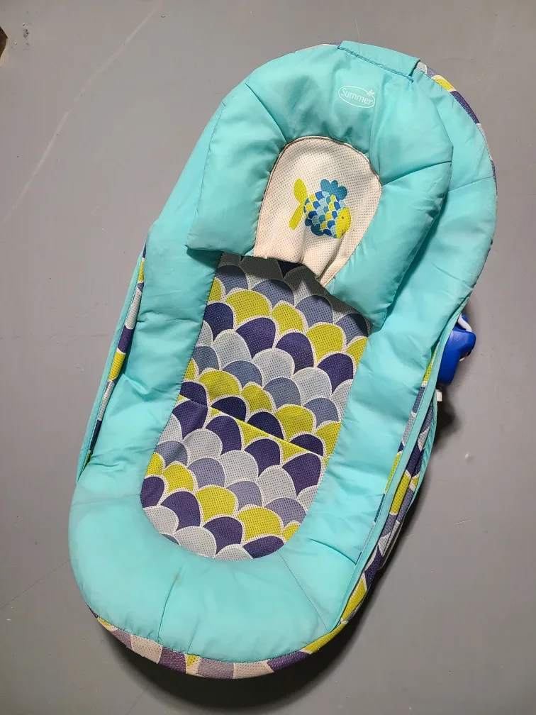 Summer Infant Comfy Bath Seat #cleanout