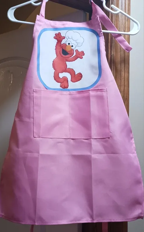 Kids Apron - Elmo, Spongebob, Pizza, Mario image indicator(3)